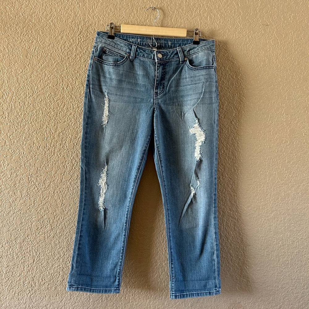 Jennifer Lopez Light Blue Straight Leg Jeans